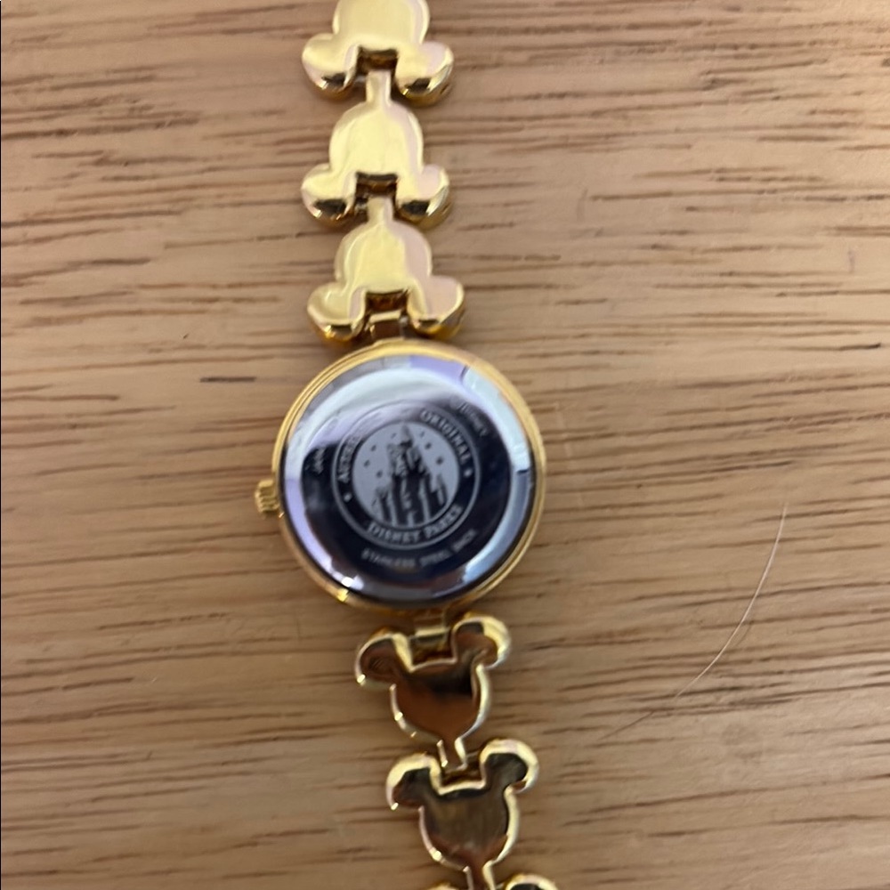 Disney Black and Gold Watch with Sleek Modern Design - Picture 5 of 5